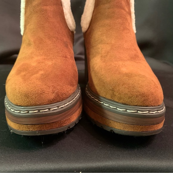 PIERRE DUMAS WOMEN'S SONATA 2 high ankle boots size 8 - Picture 3 of 9